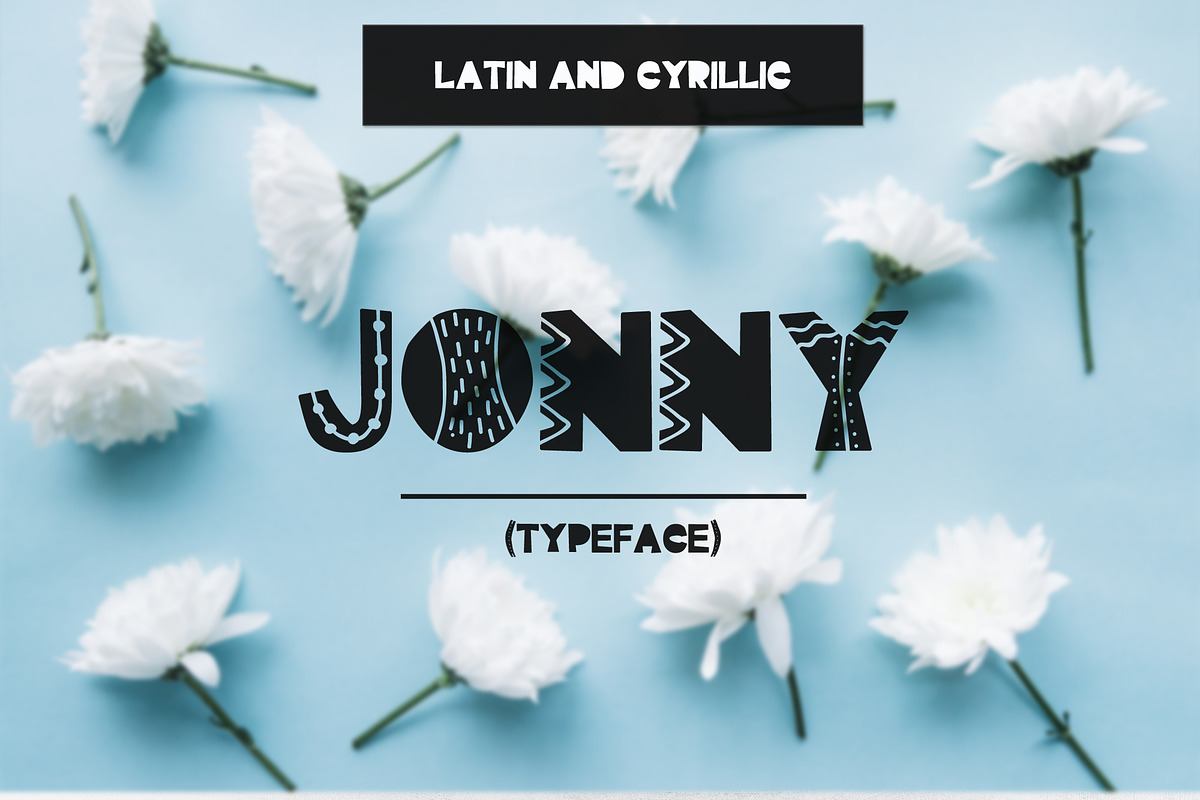 Font Jonny (latin & cyrillic) Free Download Free Download