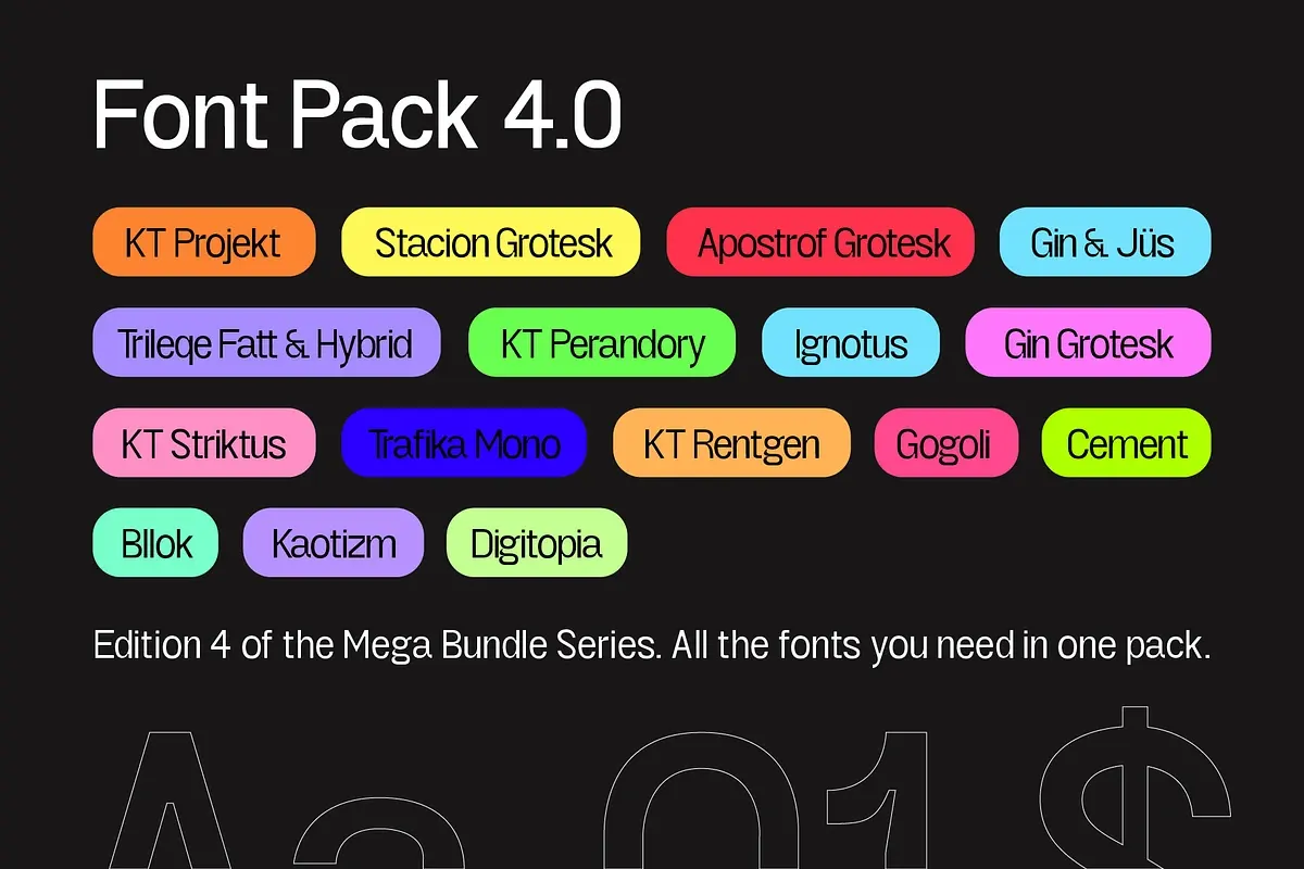 Font Pack 4.0 Free Download Free Download