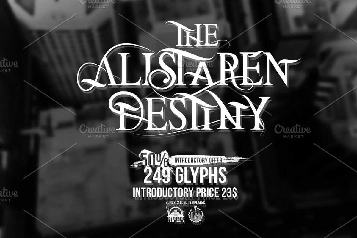 Font | The Alistaren - 50% Off! Free Download Free Download