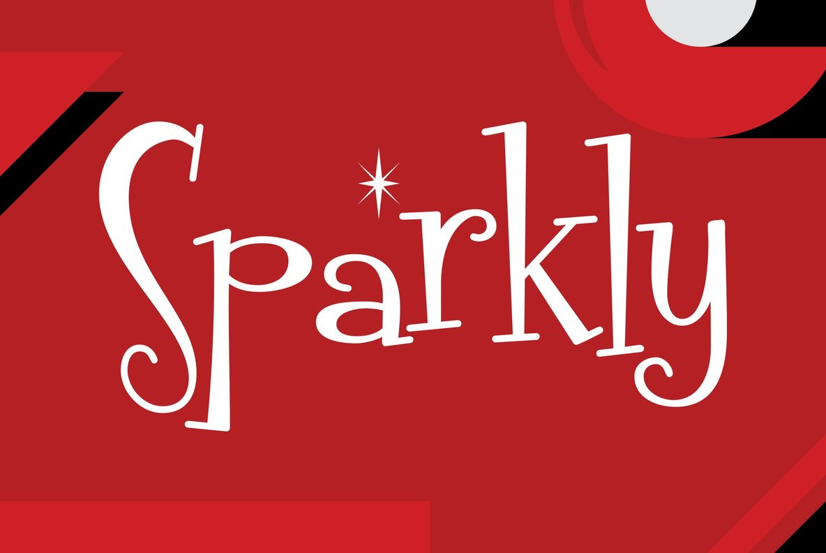 Fontdinerdotcom Sparkly Font Free Download