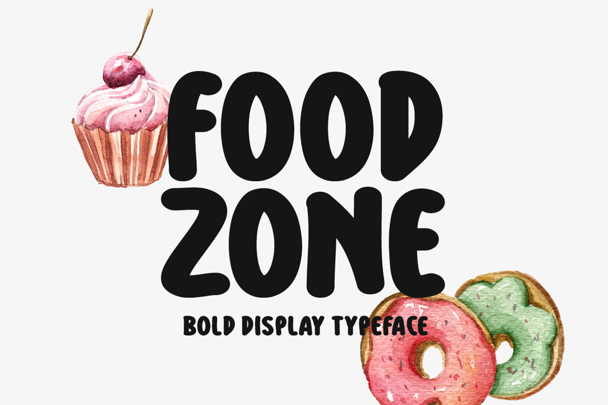 Food Zone Typeface Free Download Free Download