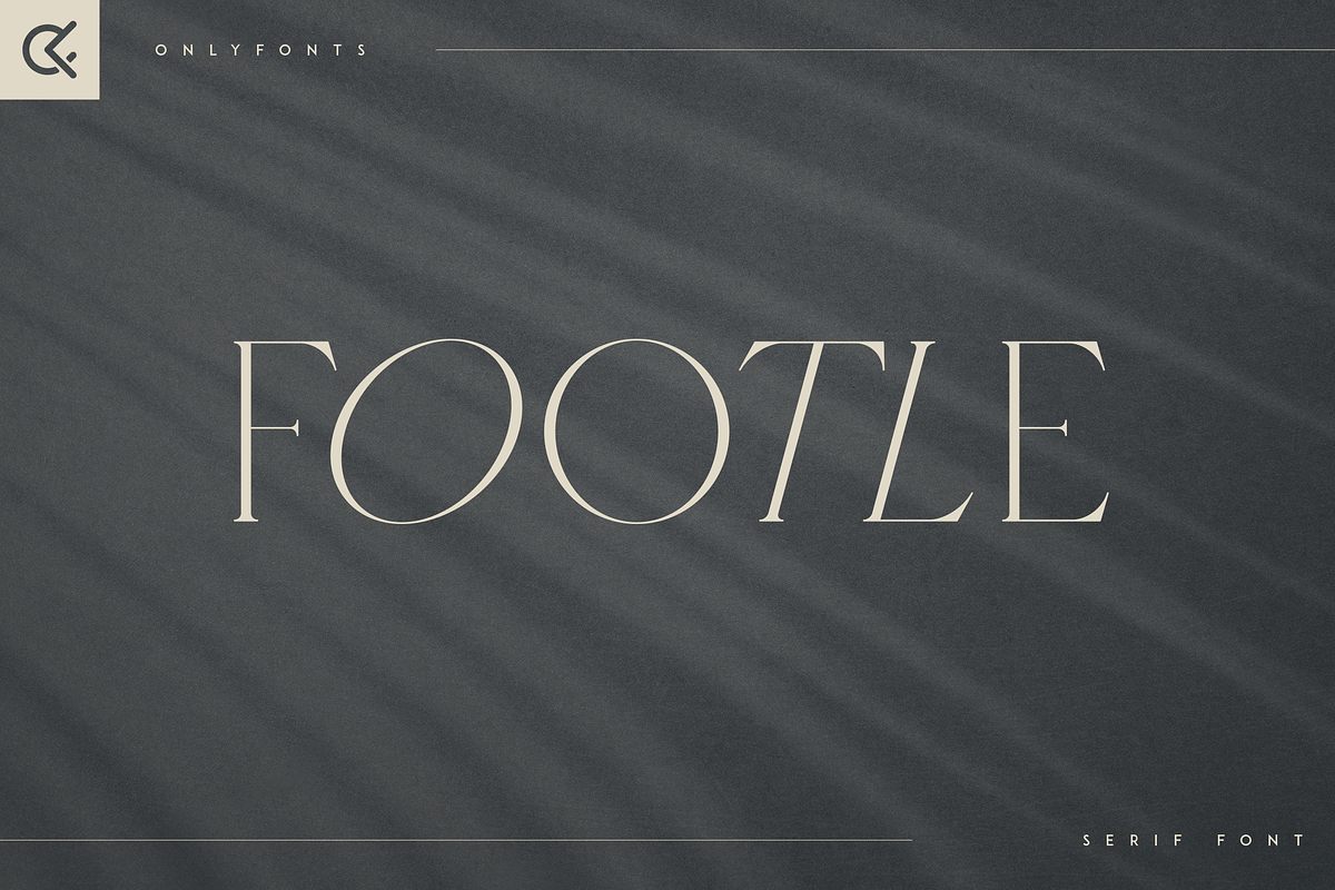 Footle gentle serif font Free Download Free Download