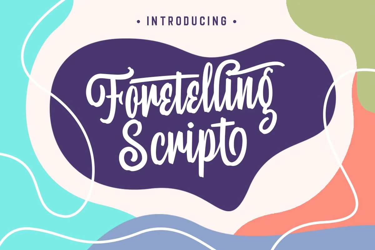 Foretelling Script Font Free Download