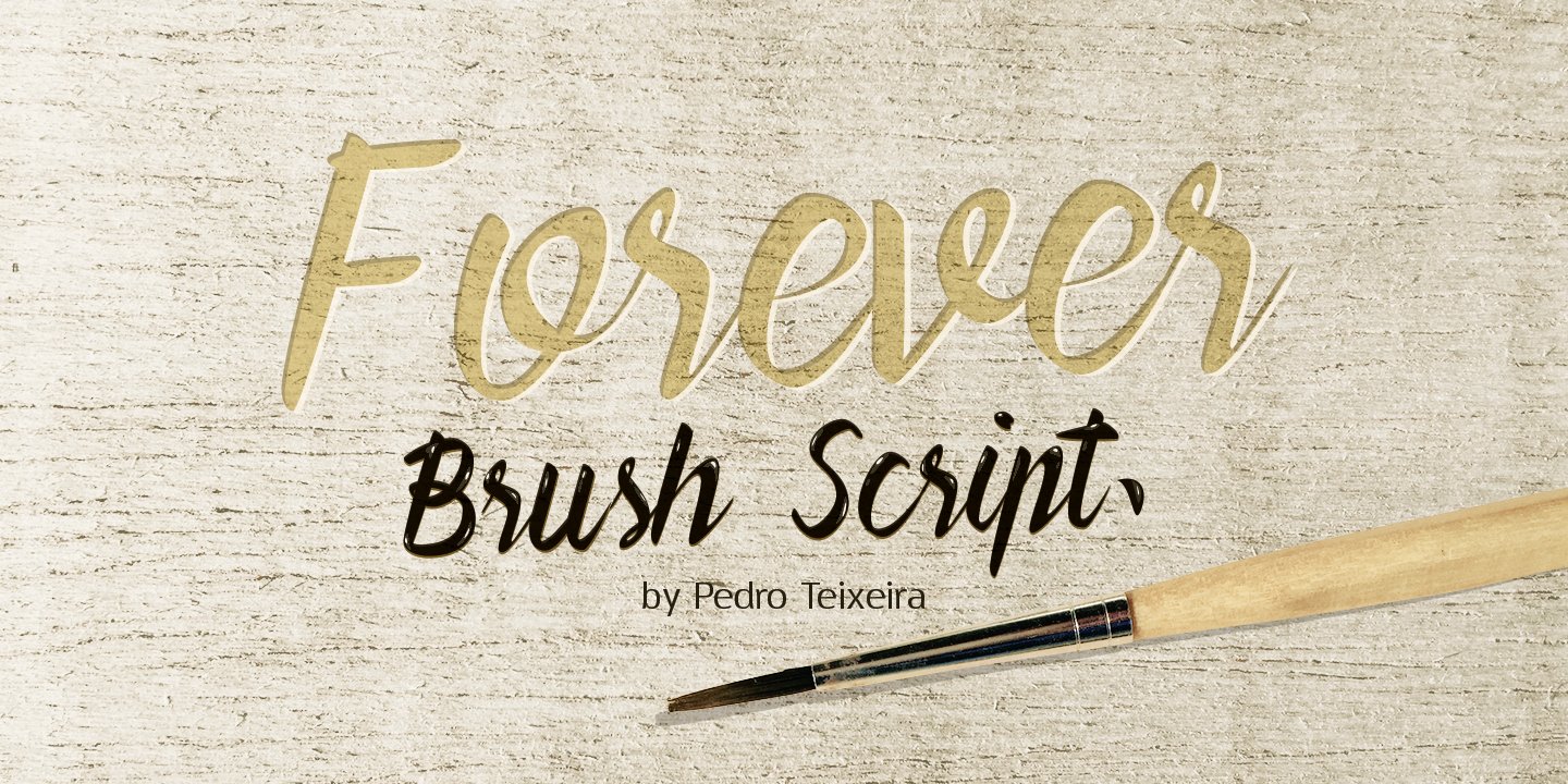 Forever Brush Script Free Download Free Download