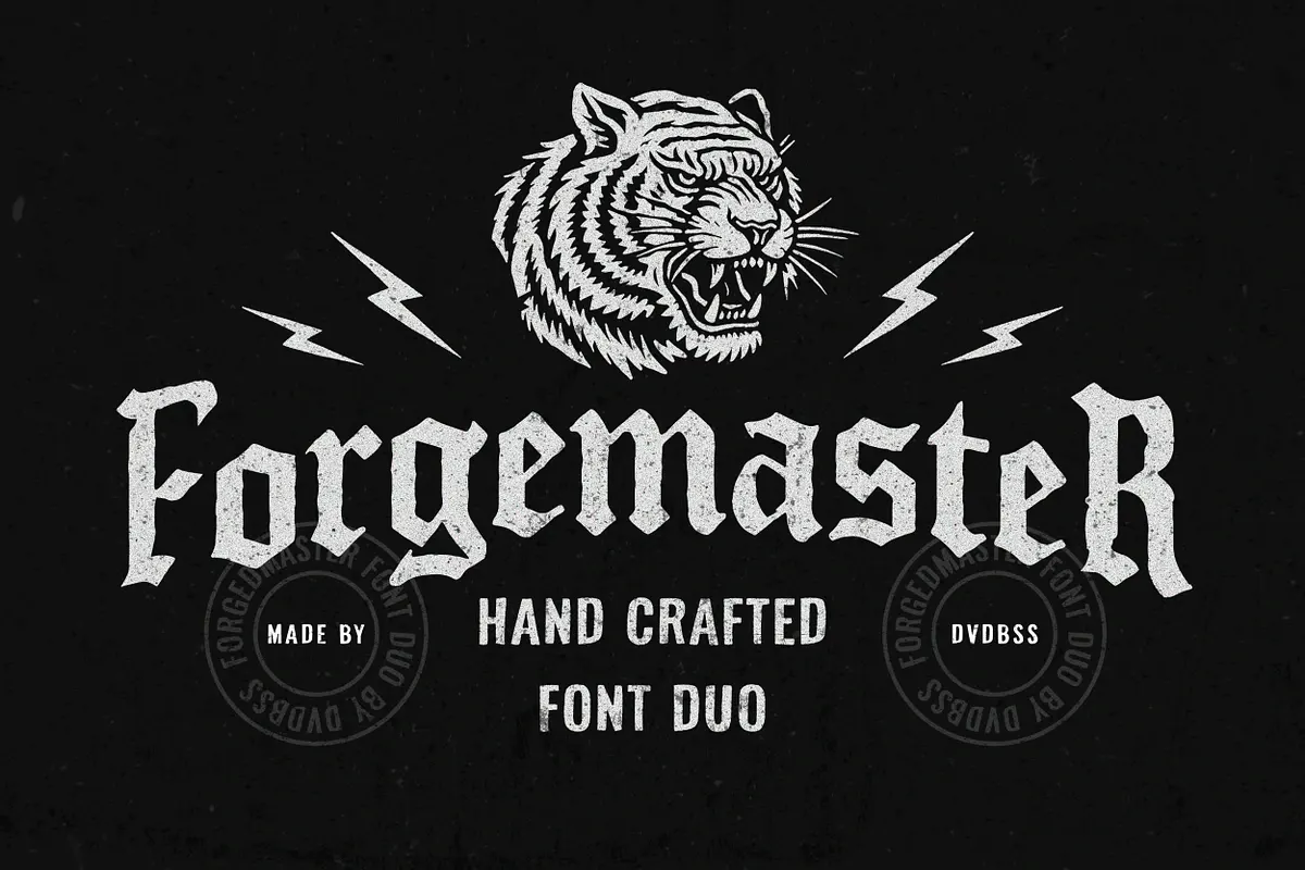 FORGEMASTER Font Duo Free Download Free Download