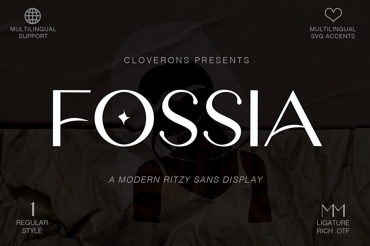 Fossia - Chic Modern Sans Display Free Download Free Download