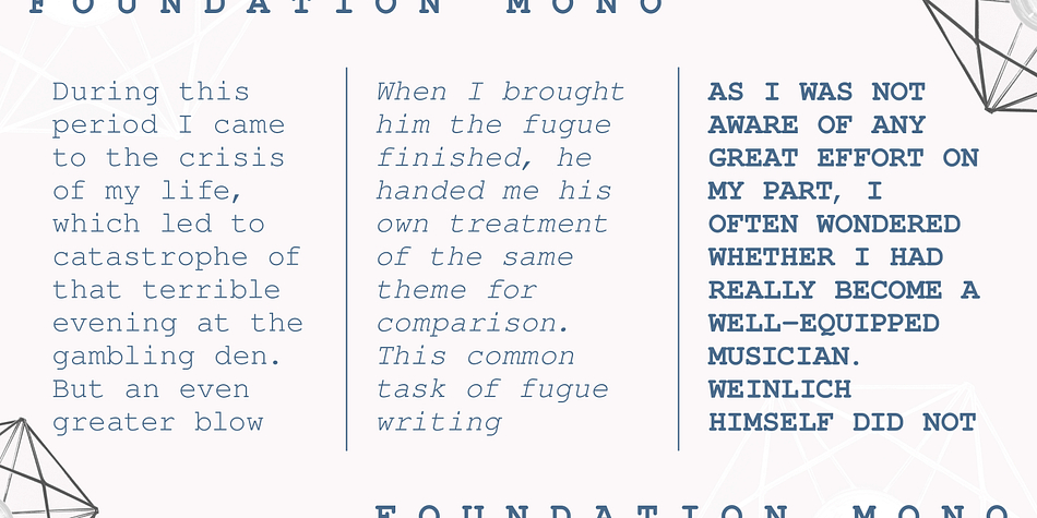 Foundation Mono Font Free Download