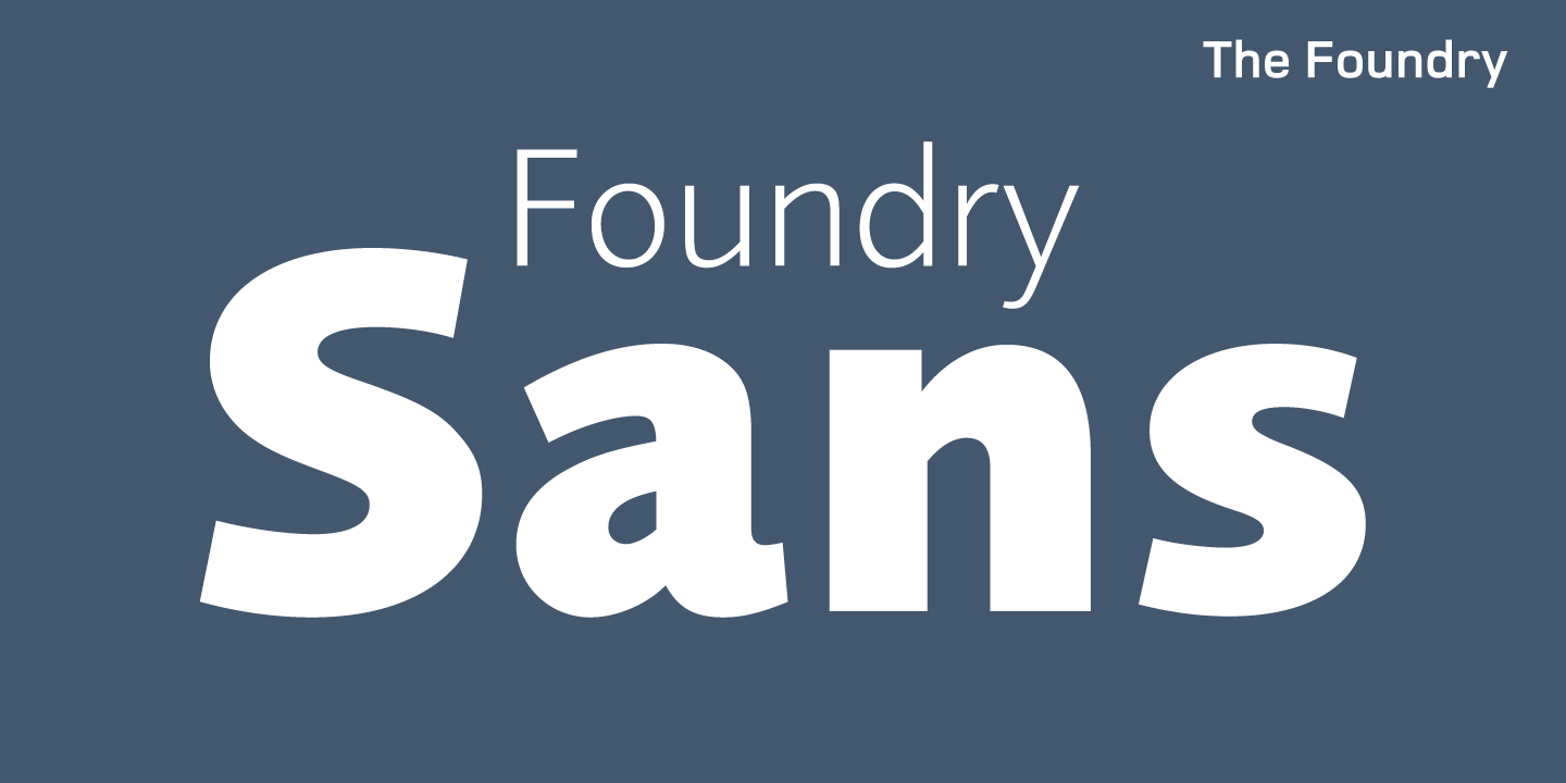 Foundry Sans Free Download Free Download