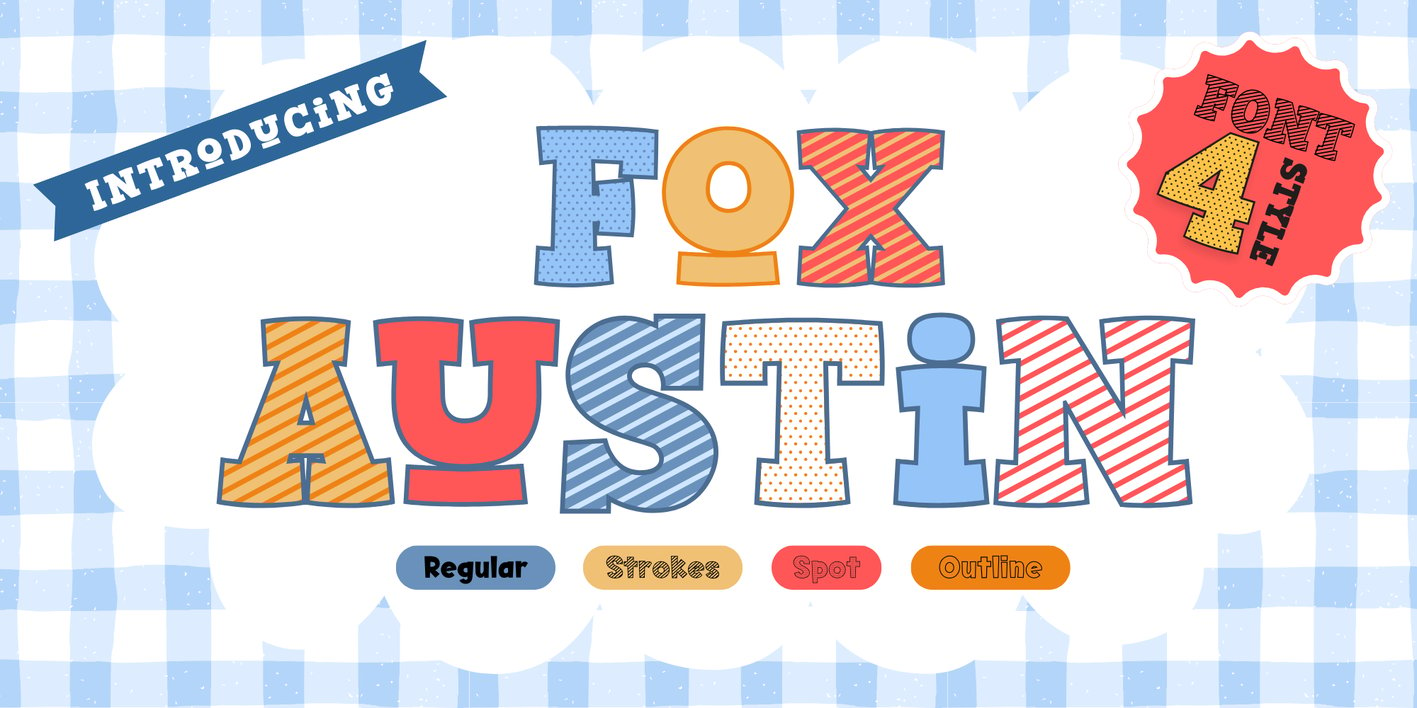 Fox Austin Spot Font Free Download