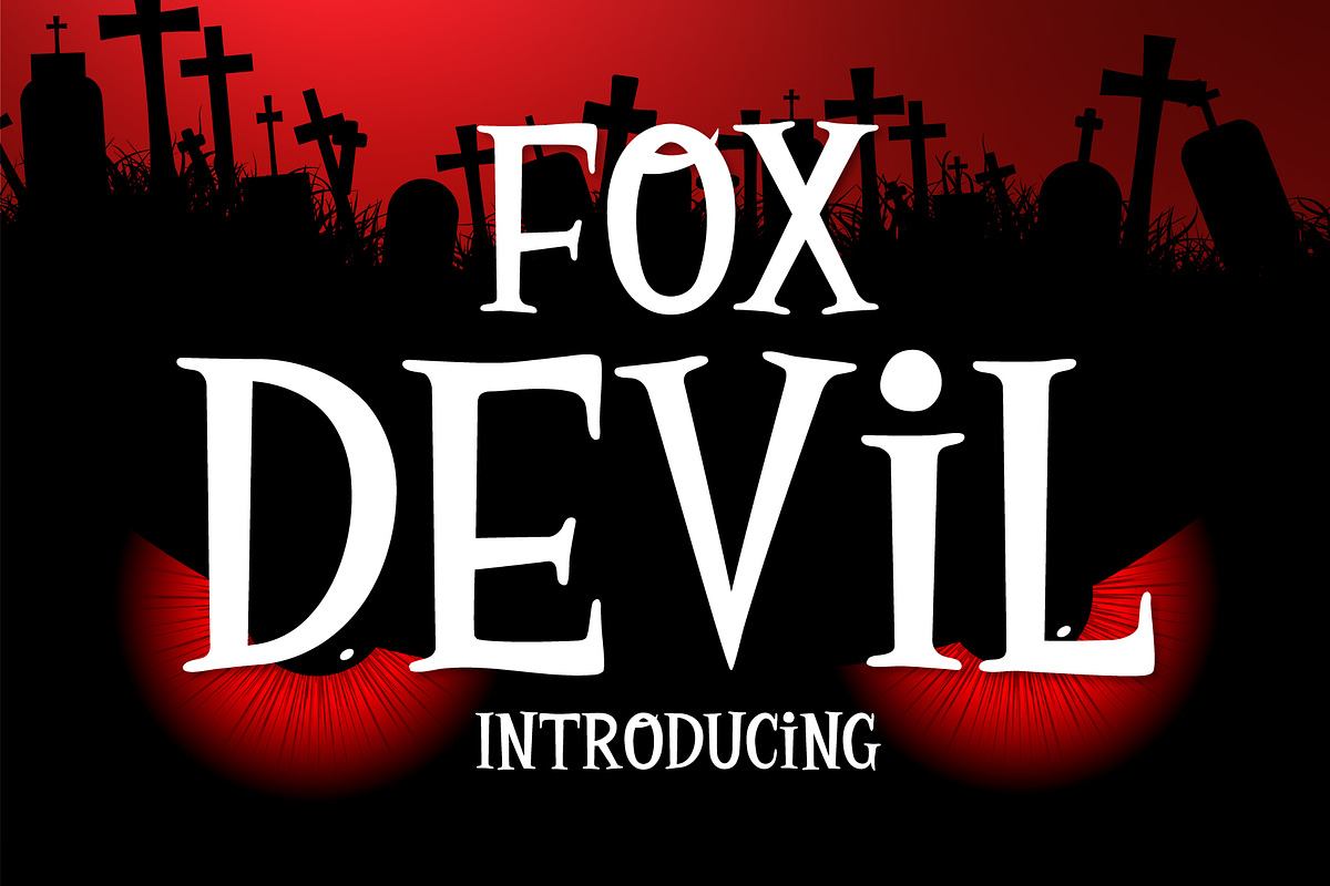 Fox Devil Font Free Download Free Download