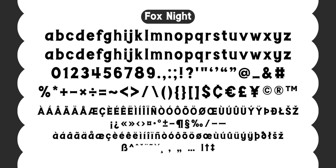 Fox Night Font