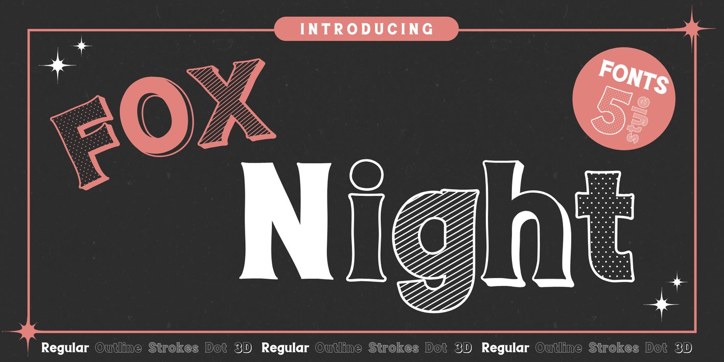 Fox Night Font Free Download