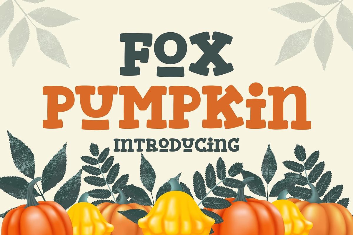 Fox Pumpkin Font Free Download Free Download