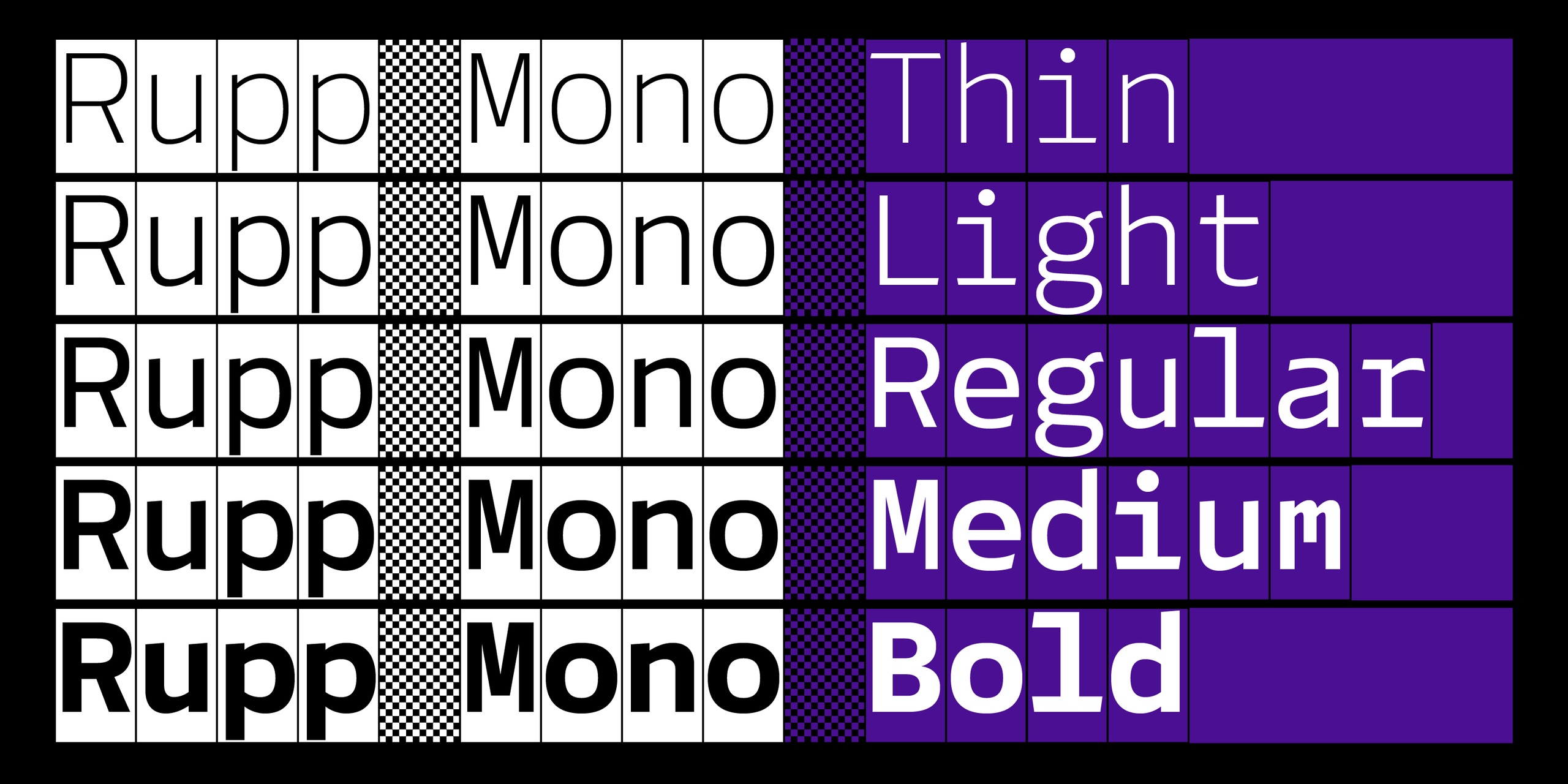 FR Rupp Mono Font Free Download