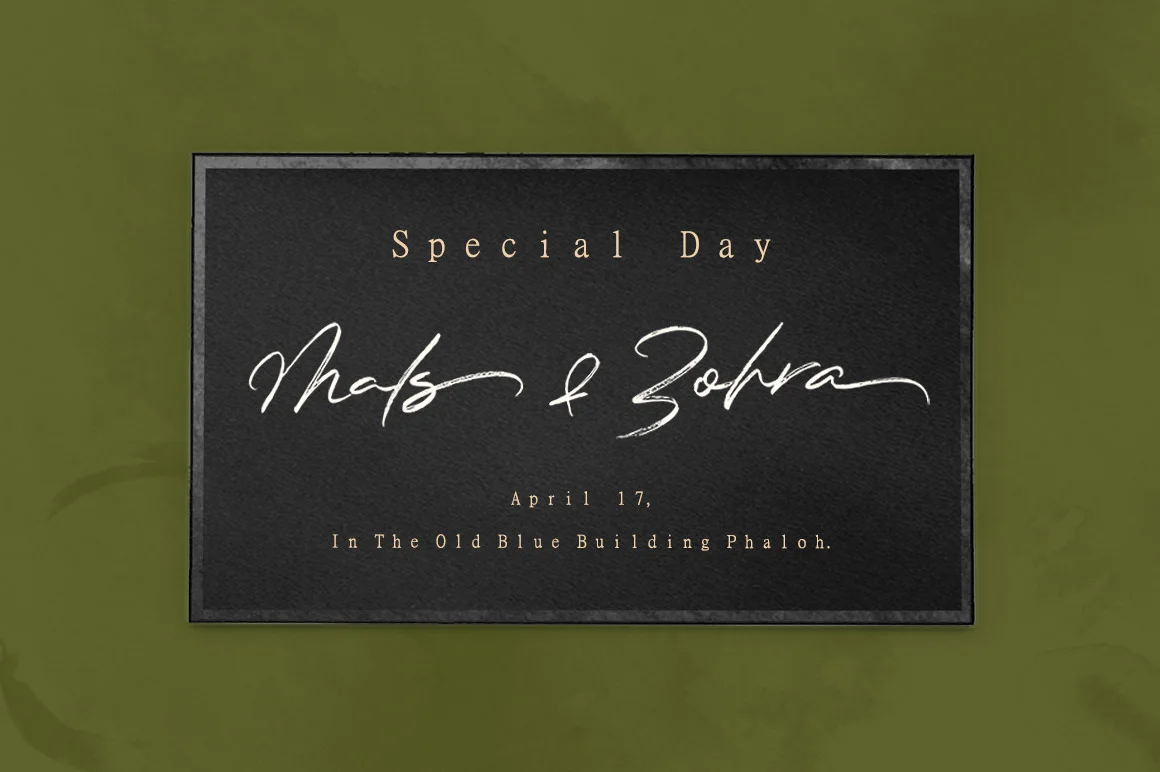 Fragile Script Font