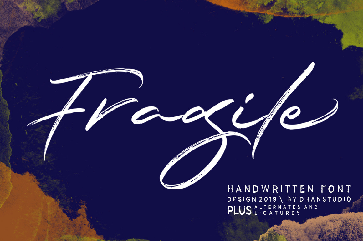 Fragile Script Font Free Download