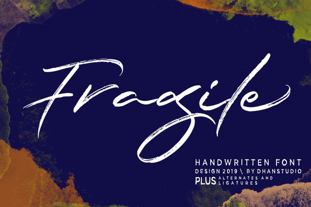 Fragile Script Free Download Free Download