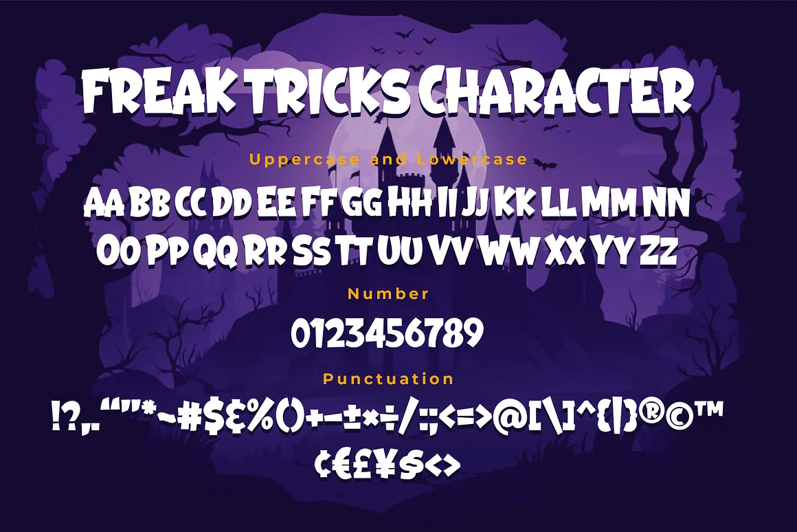 Freak Tricks Playful Display Font