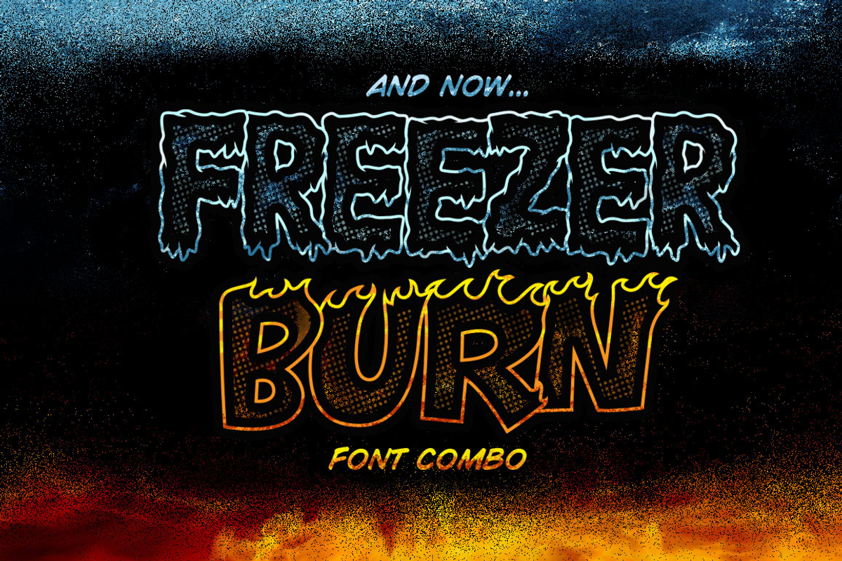 Freezer Burn Font Combo Free Download Free Download