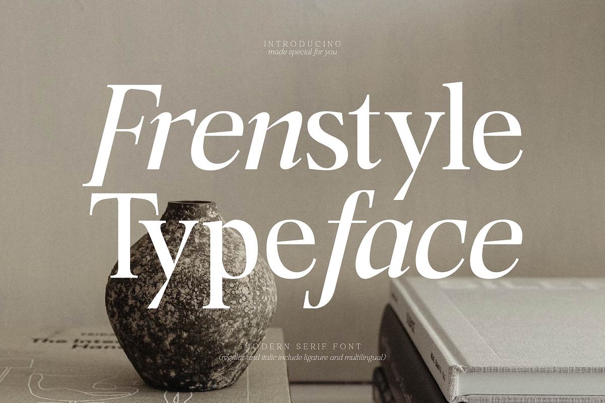 Frenstyle Modern Serif Font Free Download Free Download