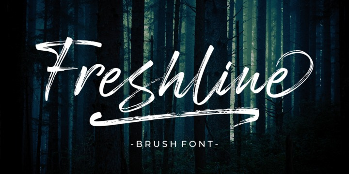 Freshline Font Free Download