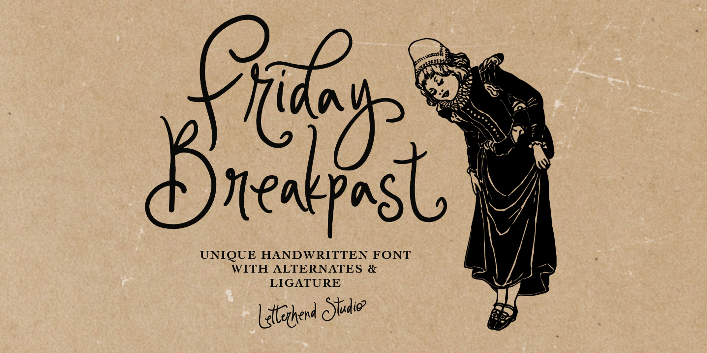 Friday Breakpast Font Free Download