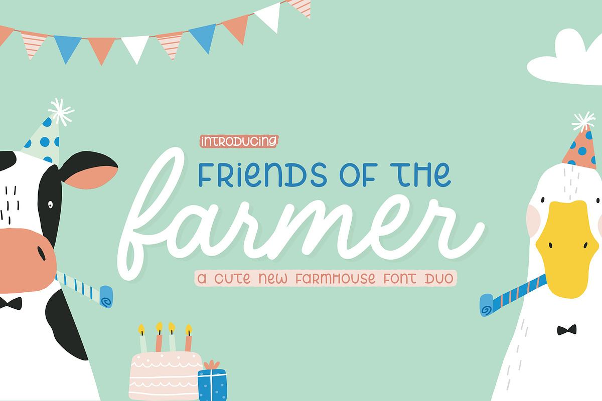 Friends of the Farmer Font Duo Free Download Free Download