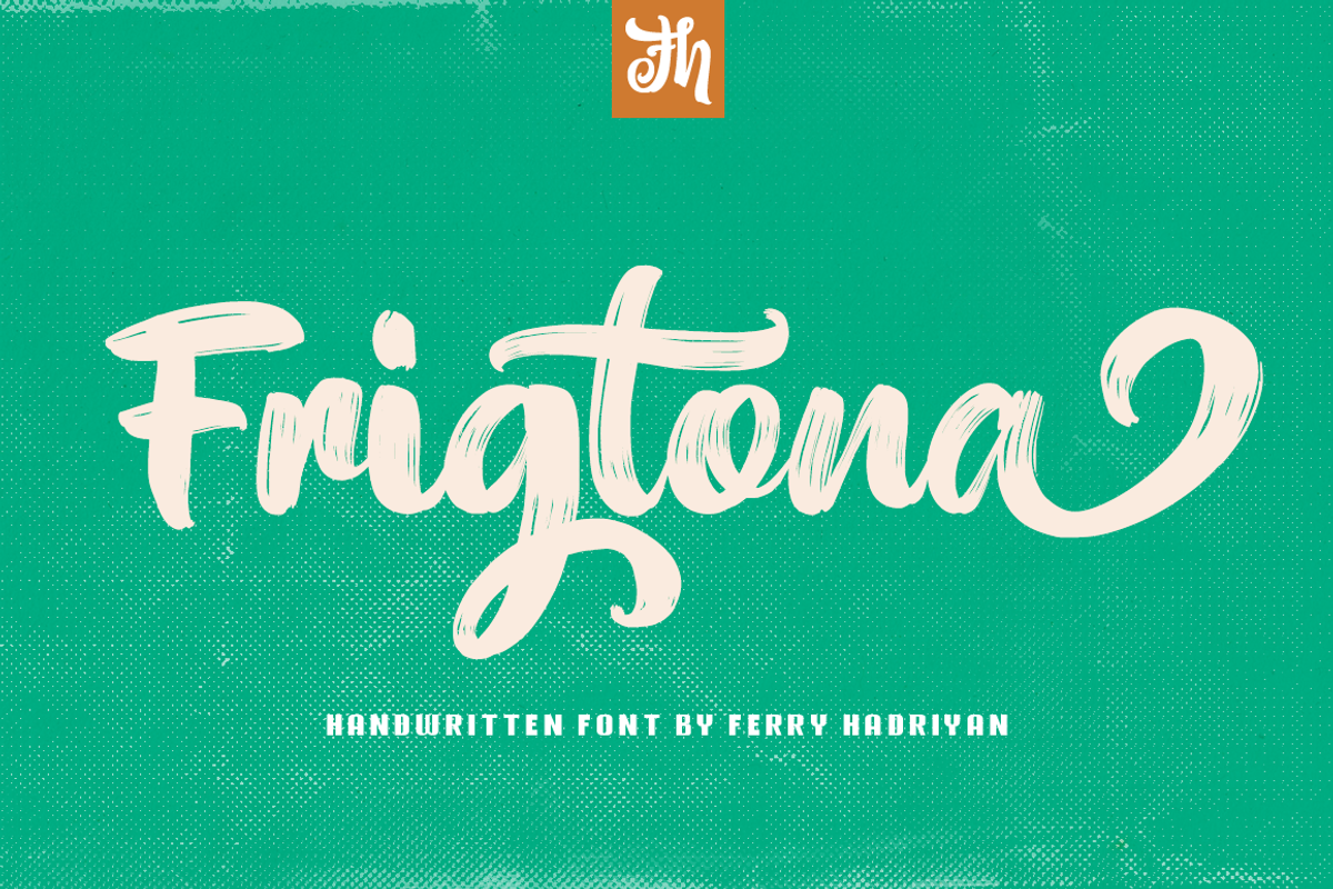 Frigtona - Handwritten Font Free Download Free Download