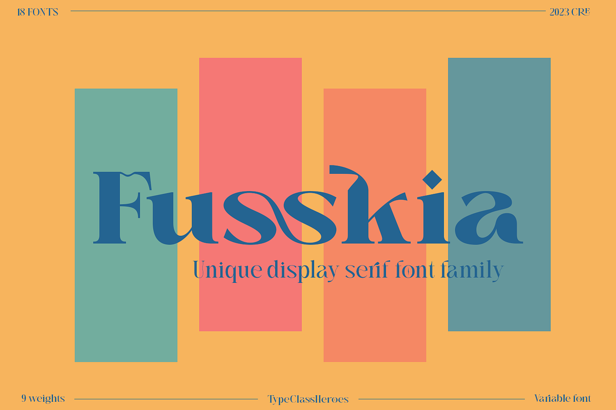 Fusskia - Display Serif Free Download Free Download