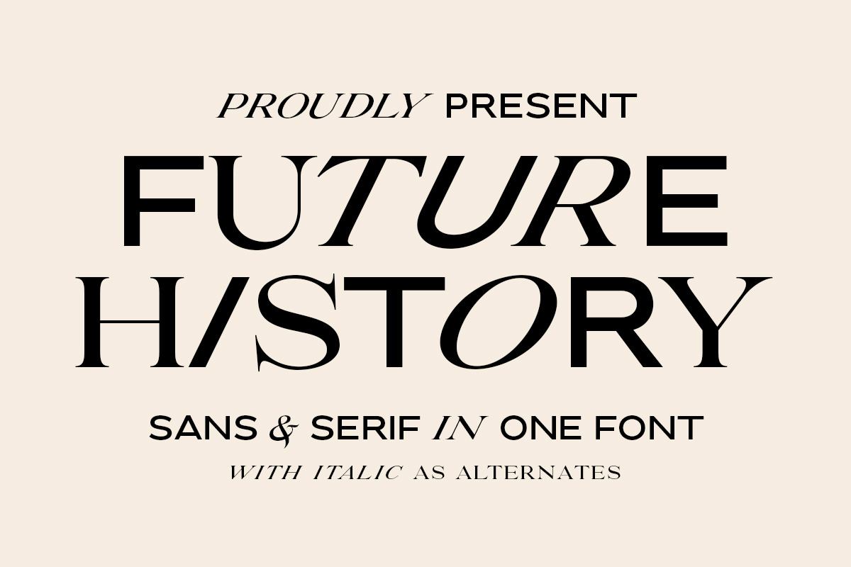 Future History - 2 in 1 Font Free Download Free Download