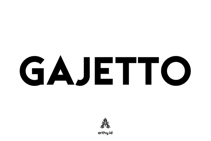 Gajetto Font Free Download