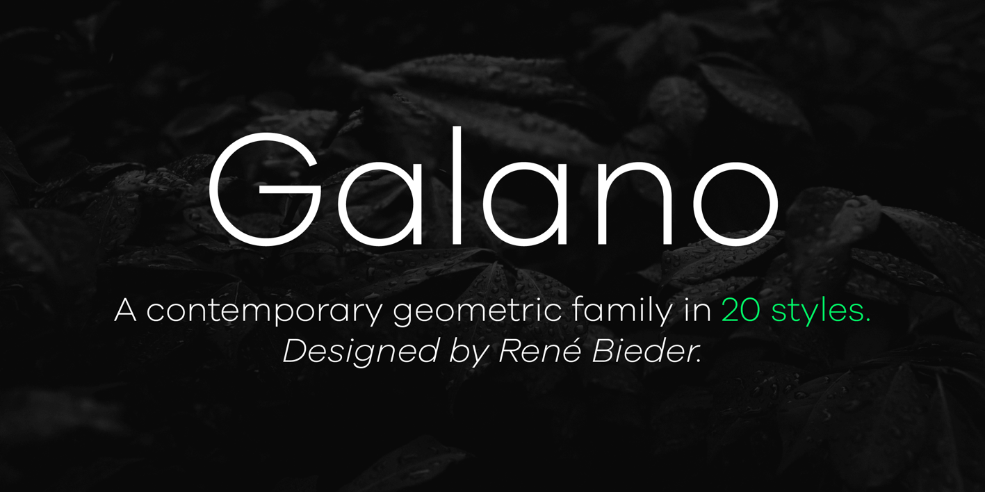 Galano Grotesque Font Free Download