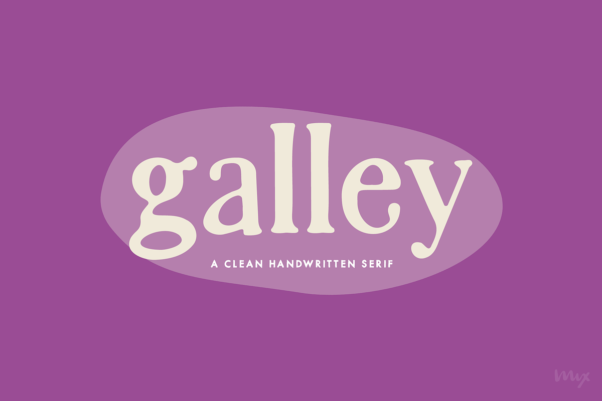 Galley — A Clean Handwritten Serif Free Download Free Download