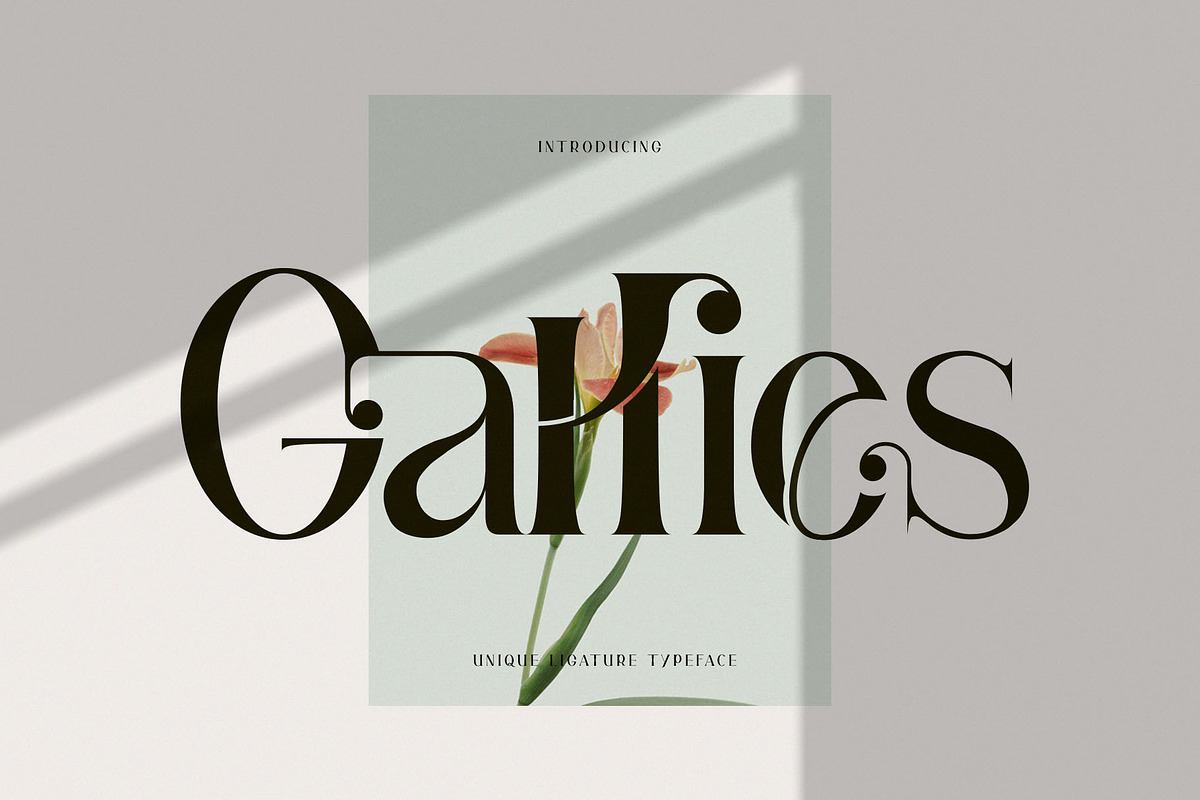 Gallies Ligature Serif Typeface Free Download Free Download