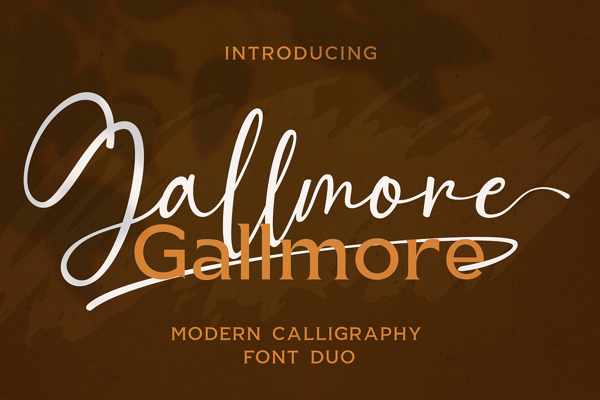 Gallmore // Chic Font Duo Free Download Free Download