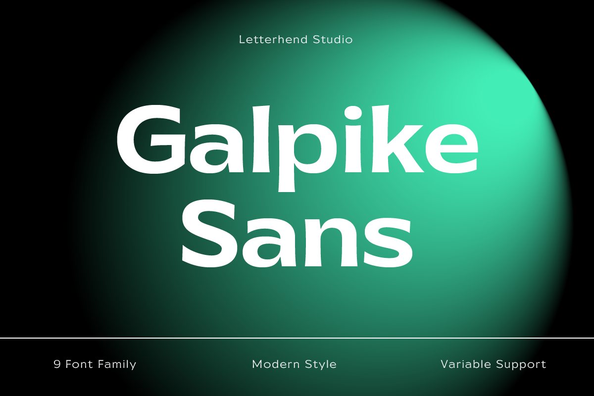 Galpike Font Free Download