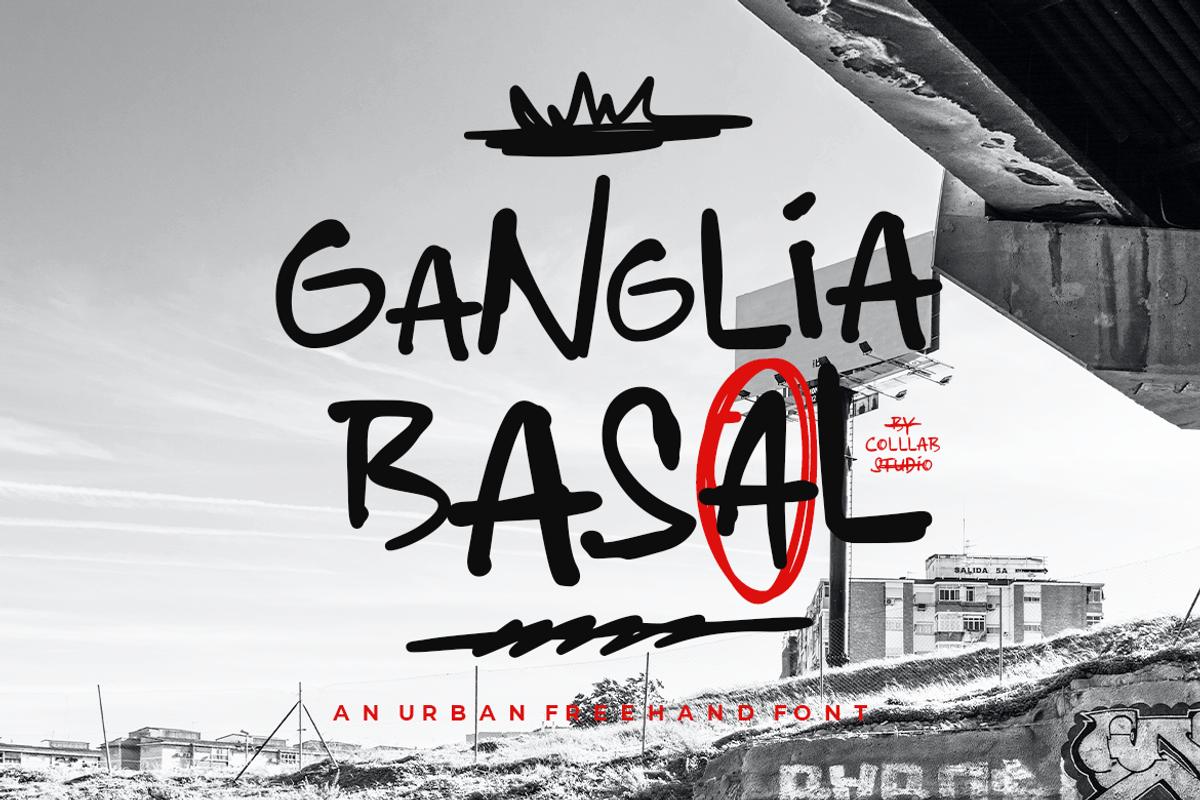 Ganglia Basal | An Urban Font Free Download Free Download