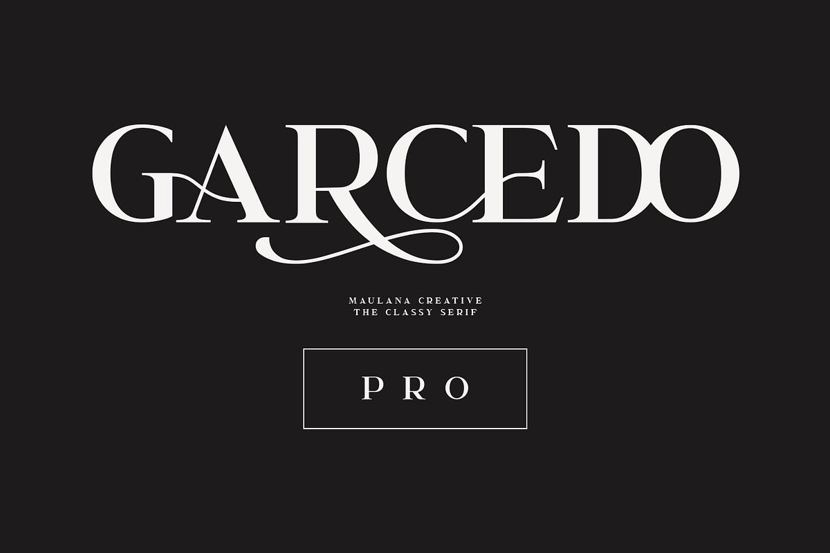 Garcedo Serif Font Triple Pro Free Download Free Download