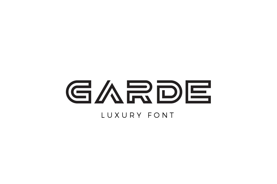 GARDE font Free Download