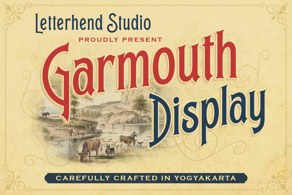 Garmouth Display Font Free Download