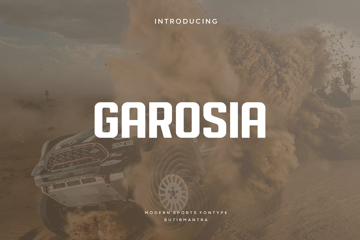 Garosia - Modern Display typeface Free Download Free Download