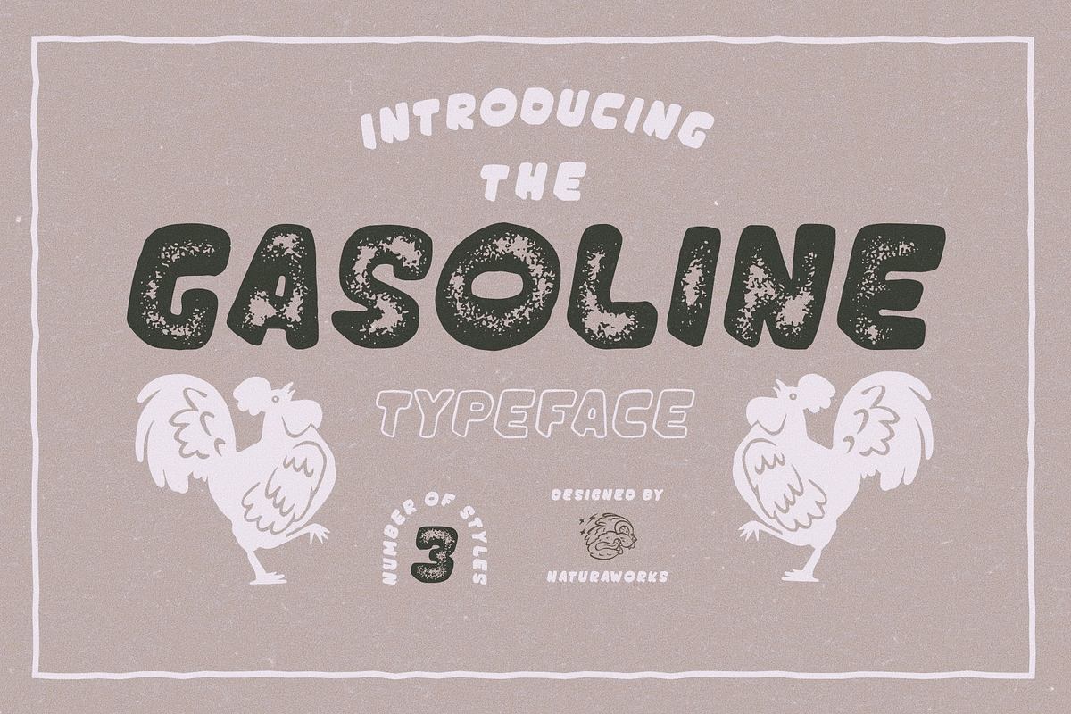 Gasoline Typeface Free Download Free Download