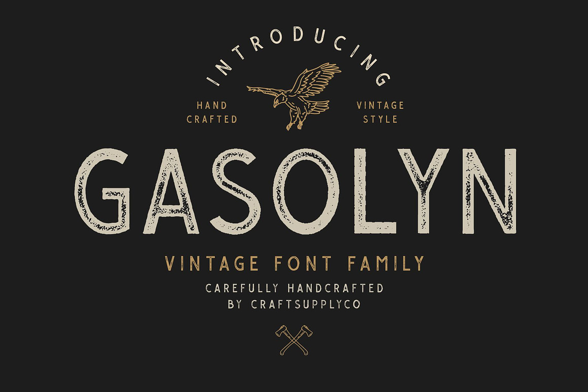 Gasolyn Font Family + Extras Free Download