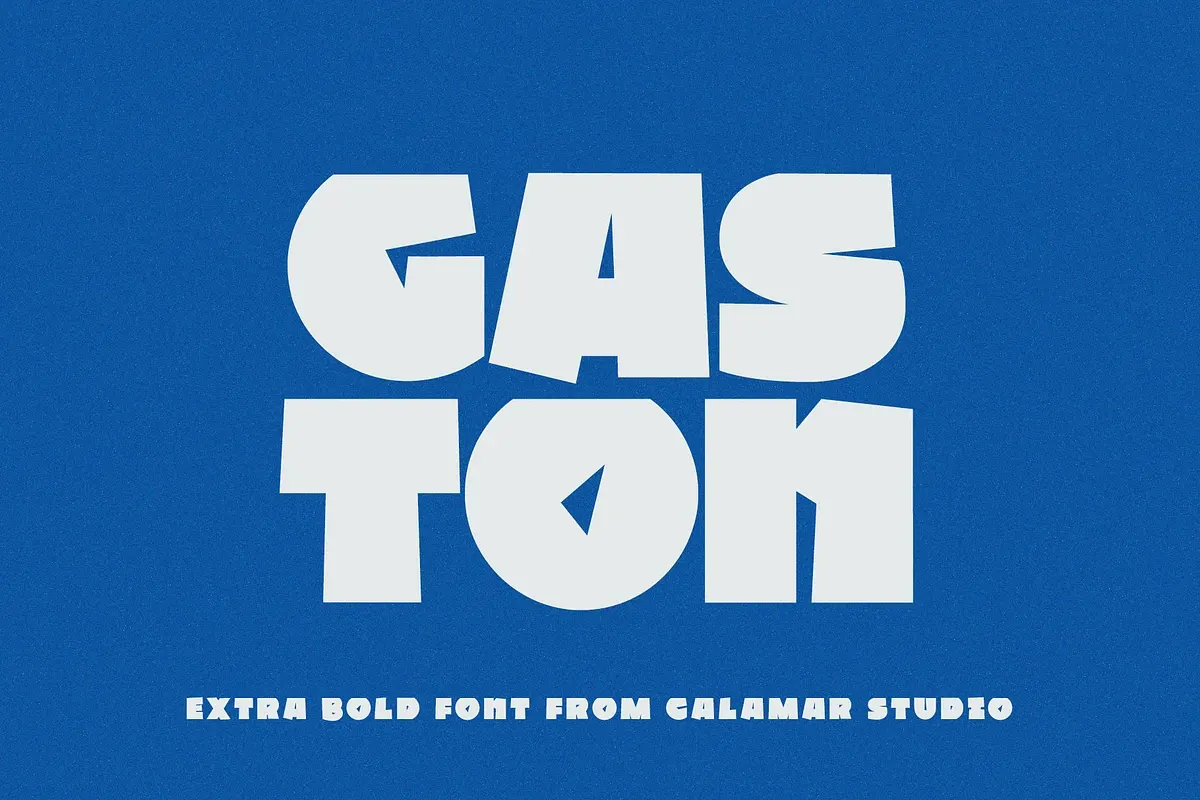 Gaston Extra Bold Sans Serif Font Free Download Free Download