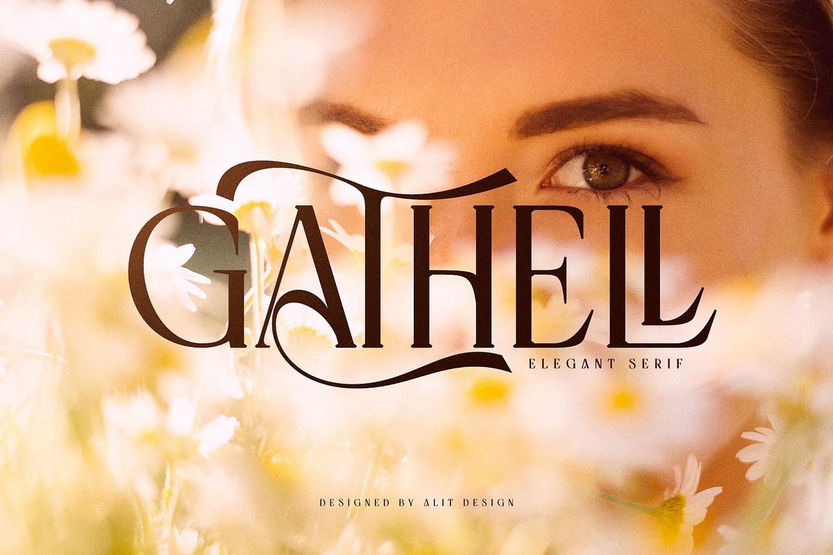 Gathell Typeface Free Download Free Download