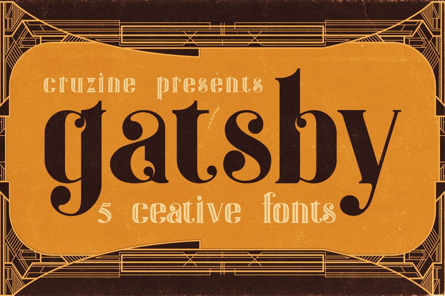 Gatsby - ArtDeco Font Free Download