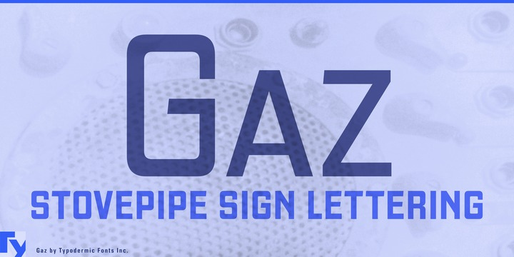 Gaz Font Free Download