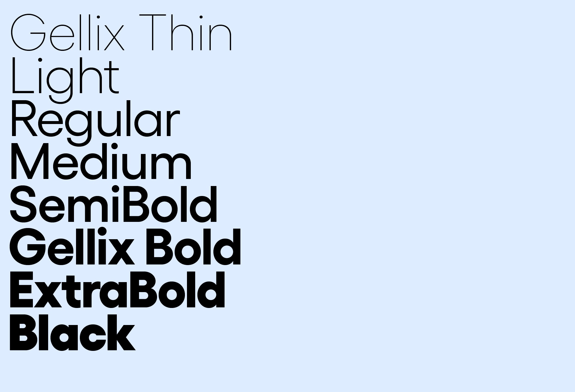 Gellix Font Free Download