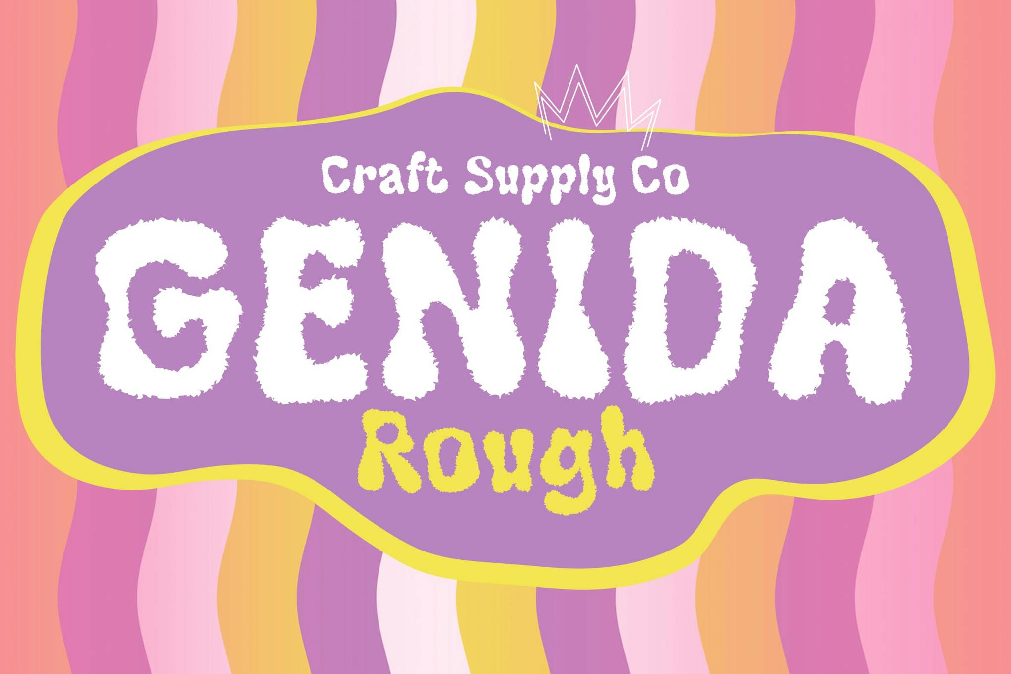 Genida Rough Font Free Download