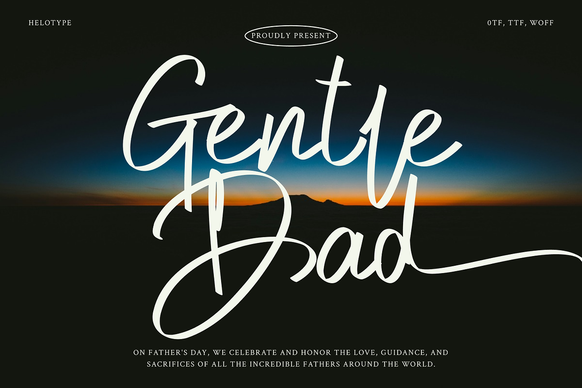 Gentle Dad Font Free Download Free Download